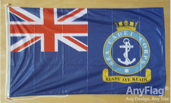 Sea Cadets Corps Ensign Custom Printed AnyFlag®